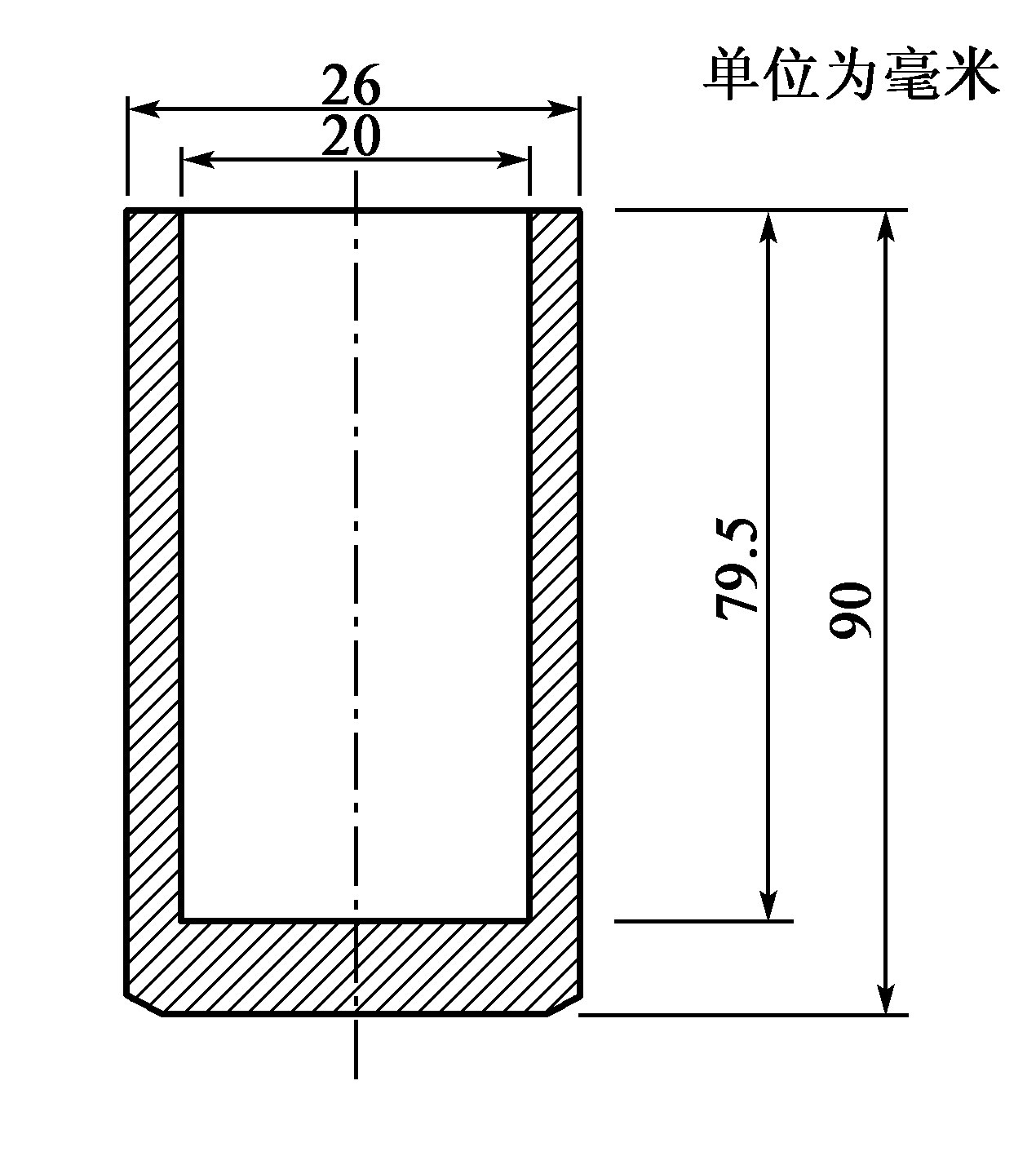 图 1　量砂筒
